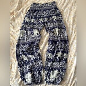 Loose Flowy Boho hippie harem pants